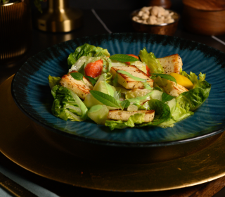Grilled Paneer Salad